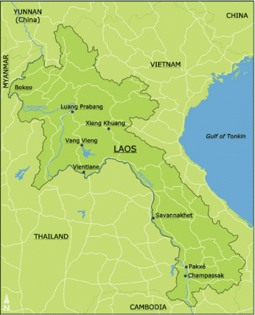 laos-map